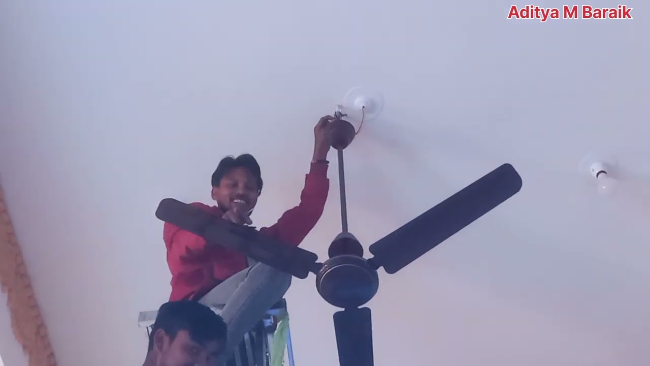 New Durga Mandir Me Ceiling Fan Fittings Full Video