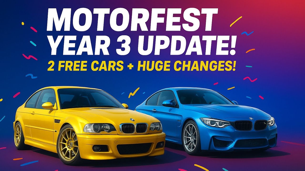 Everything new in the new update, plus two free cars Dont miss it in THE CREW MOTORFEST 