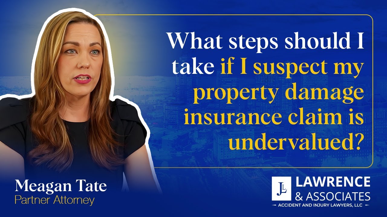 What steps should I take if I suspect my property damage insurance claim is undervalued?