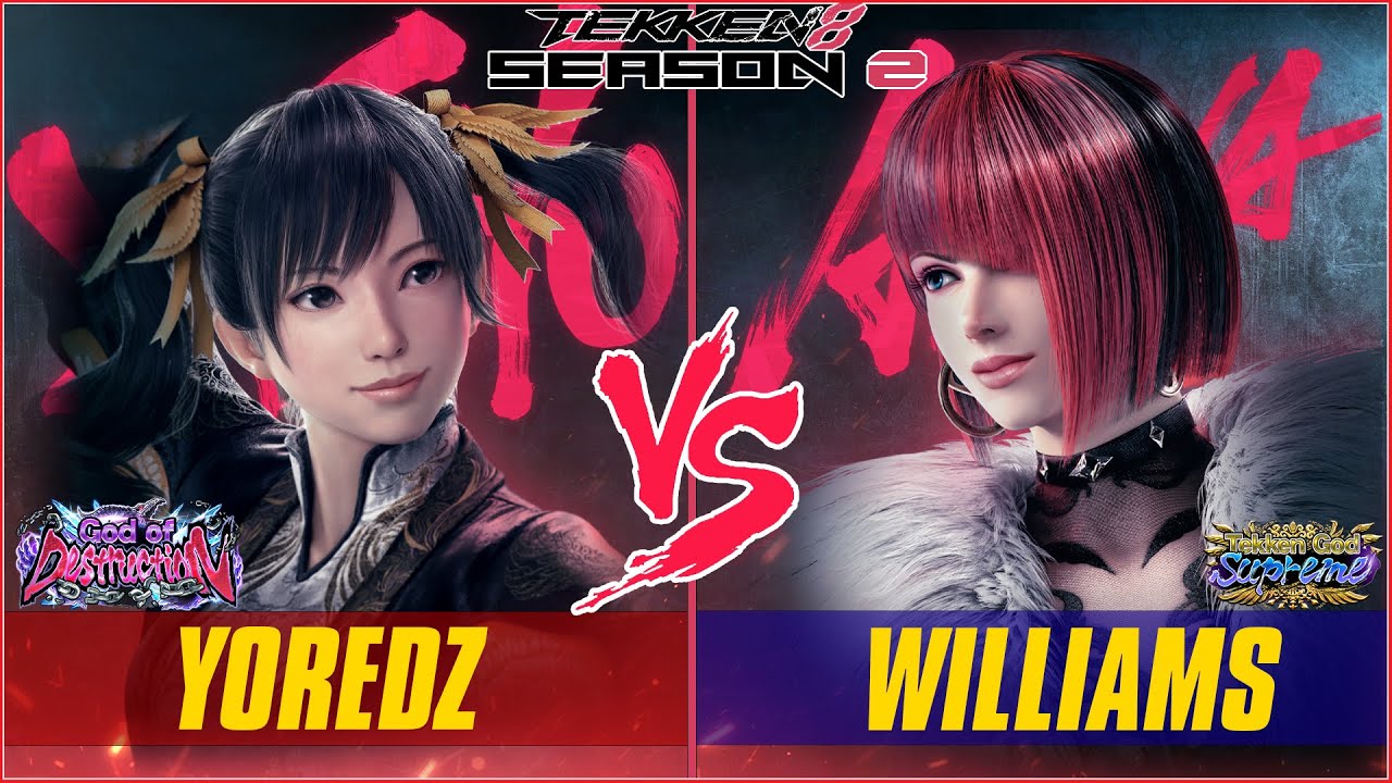 TEKKEN 8 SEASON 2 💥 YOREDZ (XIAOYU) VS WILLIAMS (ANNA) 💥 | TEKKEN 8 HIGH LEVEL GAMEPLAY