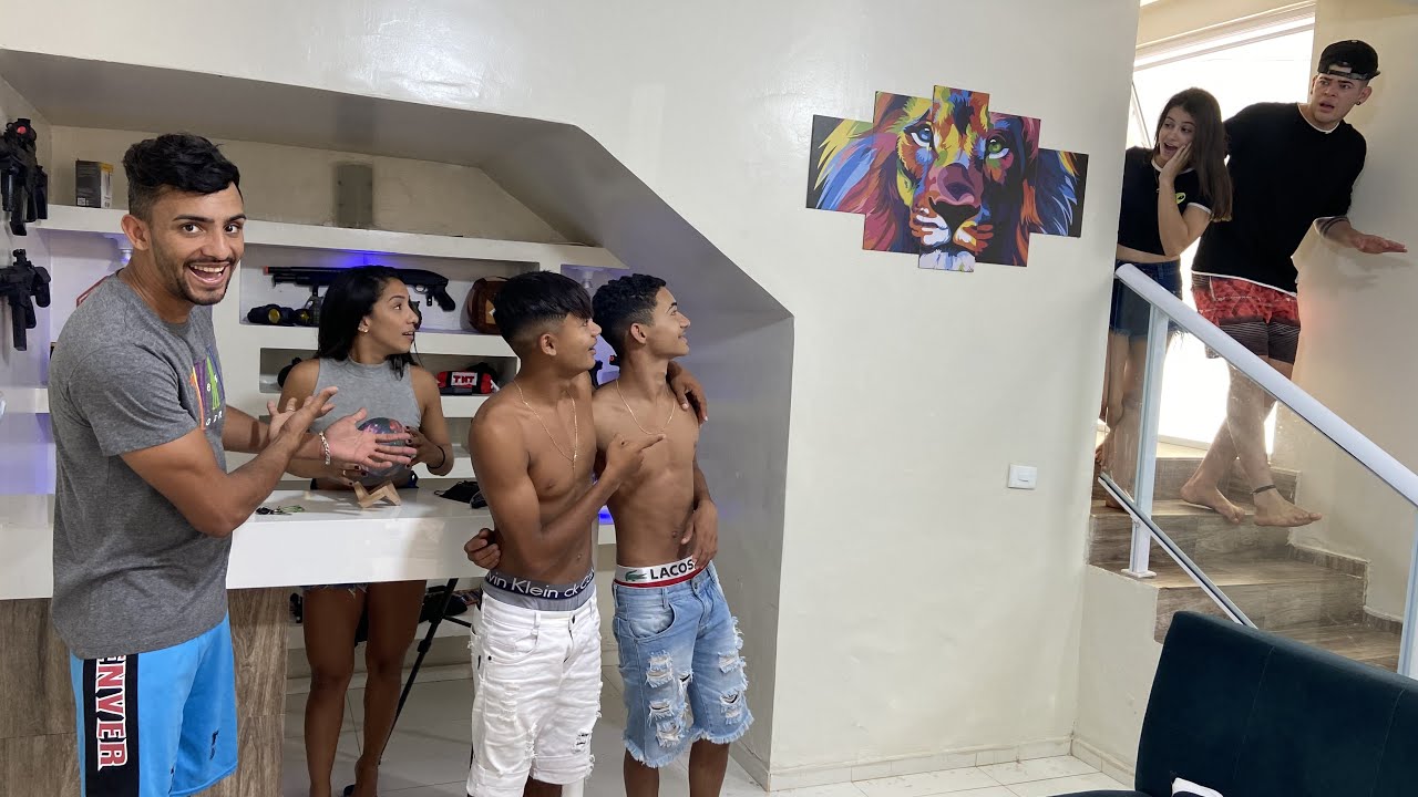Chegamos na PIAUÍ HOUSE de SURPRESA e essa foi a reação deles