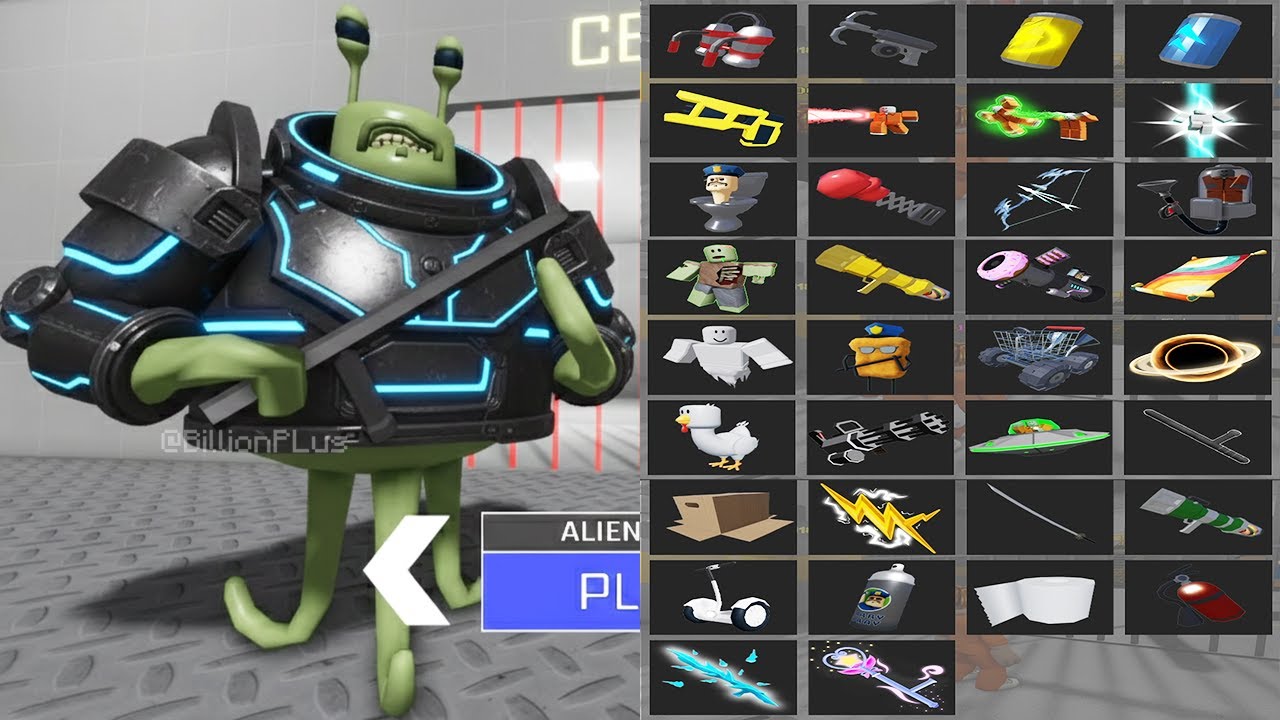 All Items Unlocked ALIEN BARRY'S PRISON RUN OBBY HARD MODE -  Roblox Update All Morphs Full Gameplay