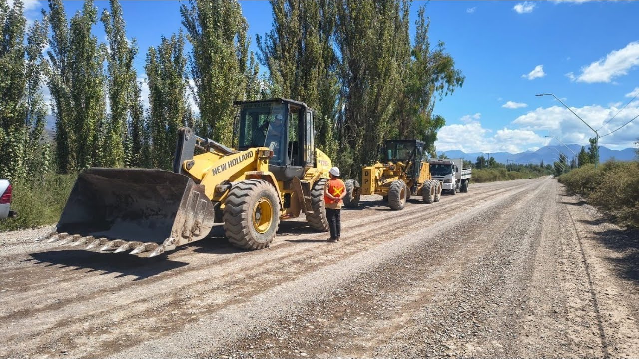 Inicia la pavimentación de la histórica calle Eugenio Flores en Jáchal