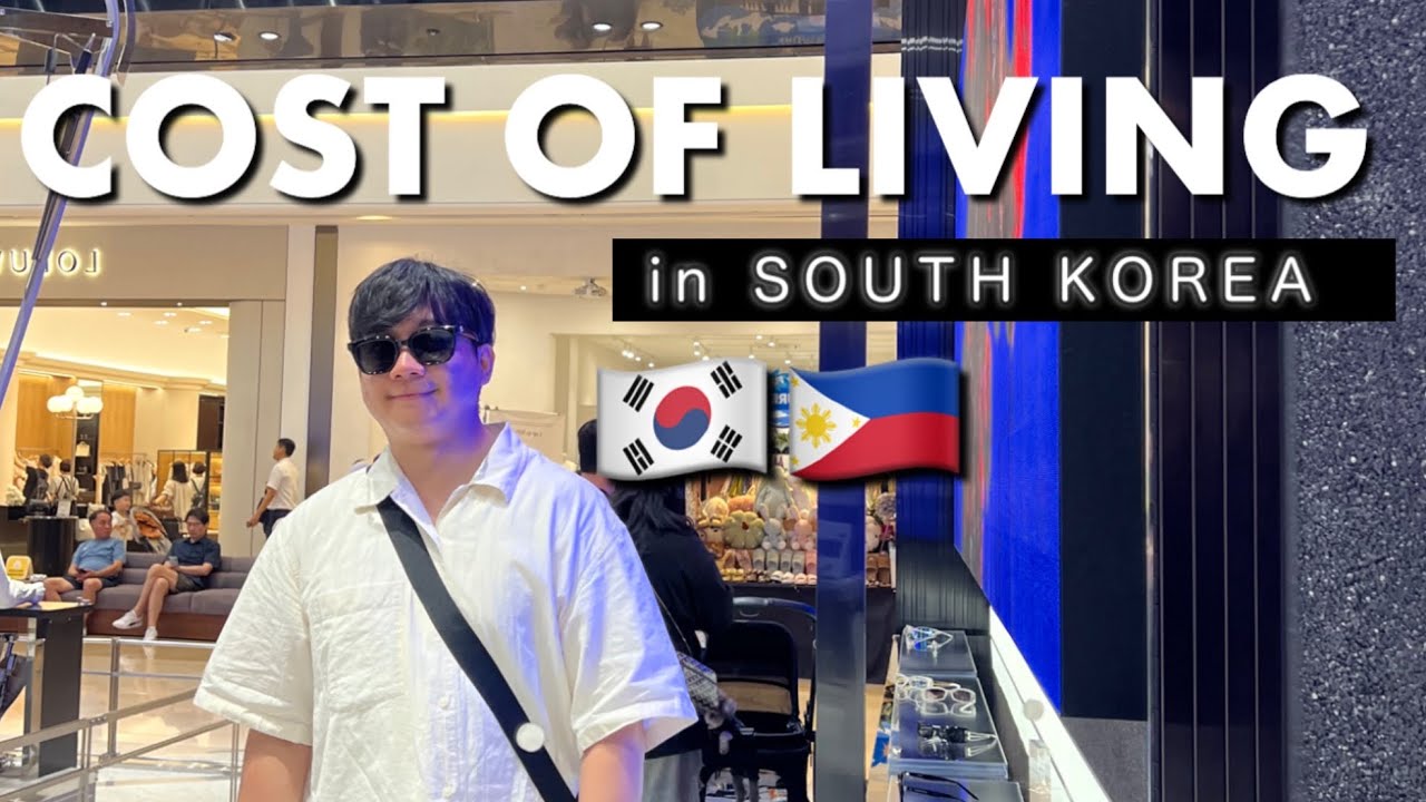 COST OF LIVING IN SOUTH KOREA in 2025 🇰🇷 | koreaphil
