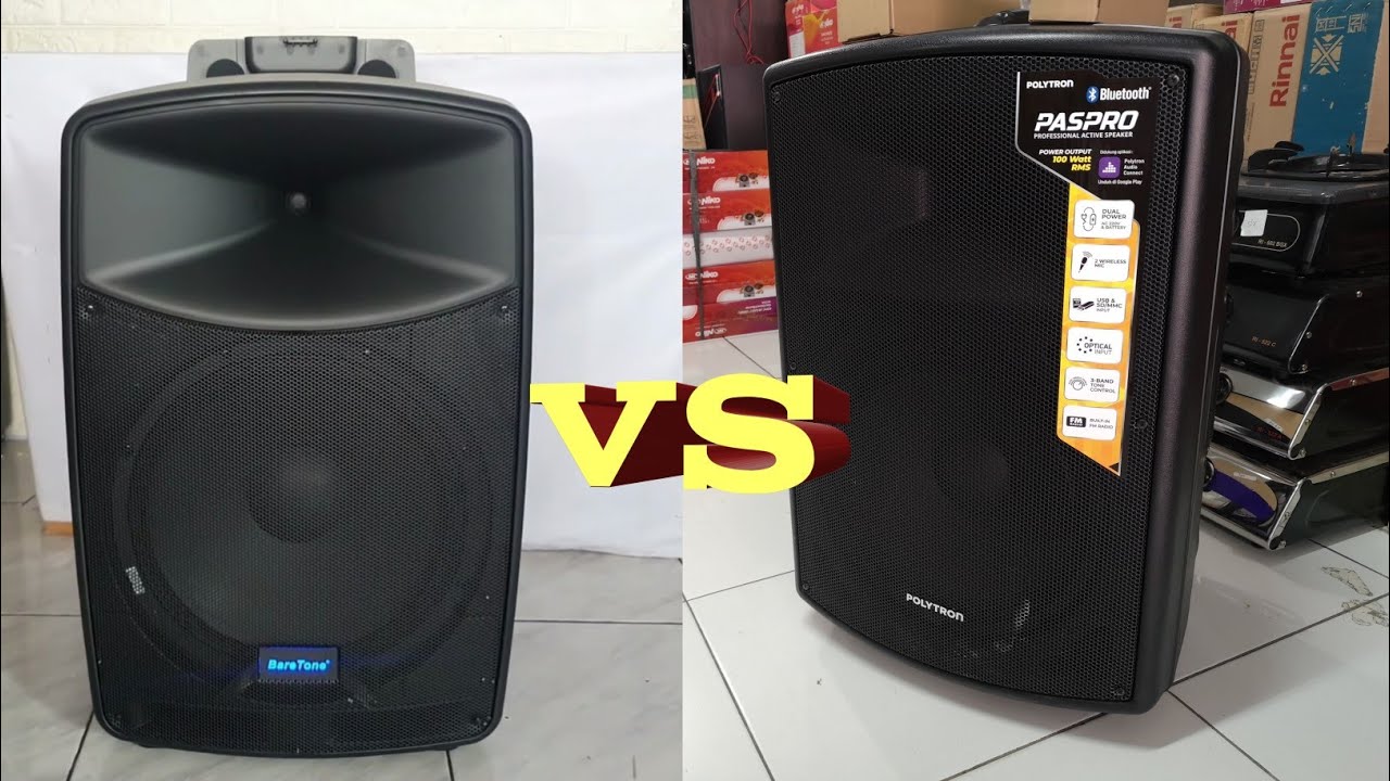 Pas pro 15f3 vs baretone max 15 hb