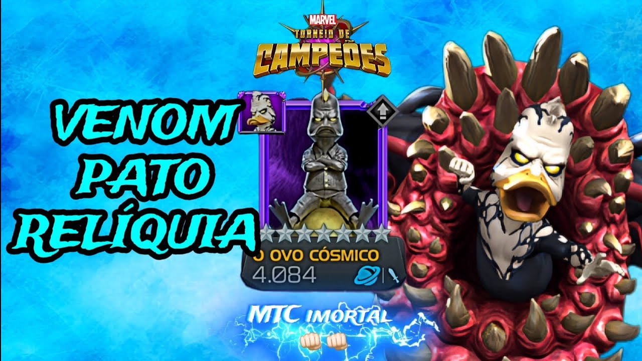 @mtcimortal VENOM O PATO relíquia | Mtc | Mcoc | Marvel | Marvel torneio de campeões.