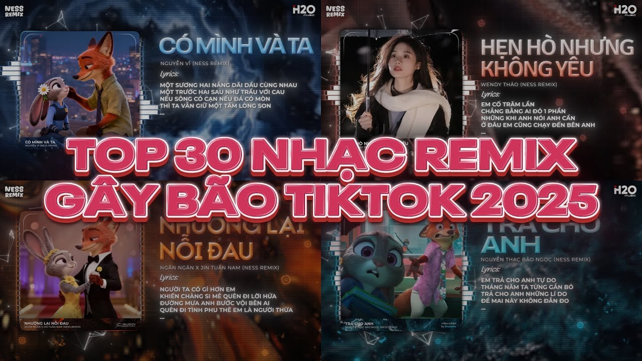 TOP 30 NHẠC REMIX HOT TREND TIKTOK 2025 | Có Mình Và Ta, Hẹn Hò Nhưng Không Yêu, Nhường Lại Nỗi Đau