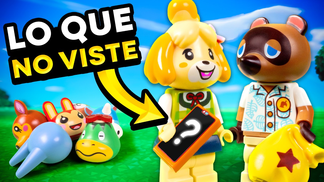 15 Detalles OCULTOS de LEGO ANIMAL CROSSING 🍎 Secretos y Curiosidades