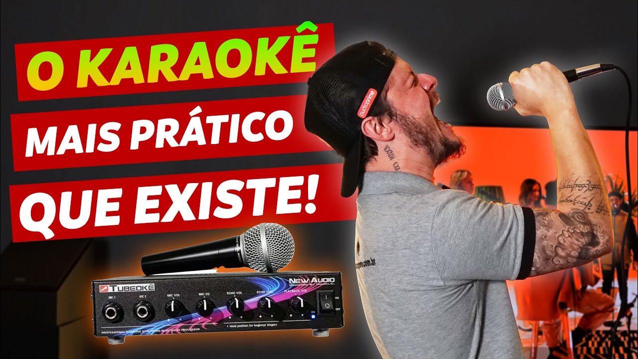 MONTE SEU KARAOKÊ EM MINUTOS! REVIEW DO TUBEOKÊ PROCESSOR DA NEW AUDIO
