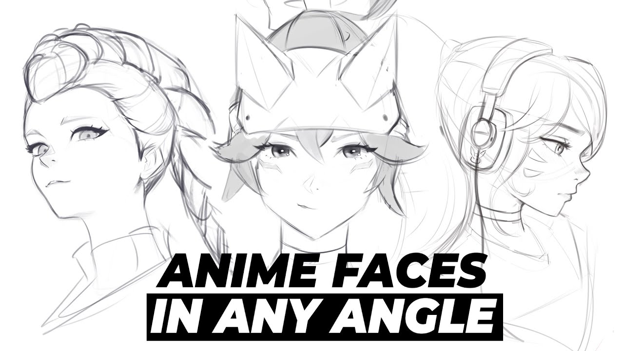 How to Draw BETTER Anime Faces from Any Angle!!