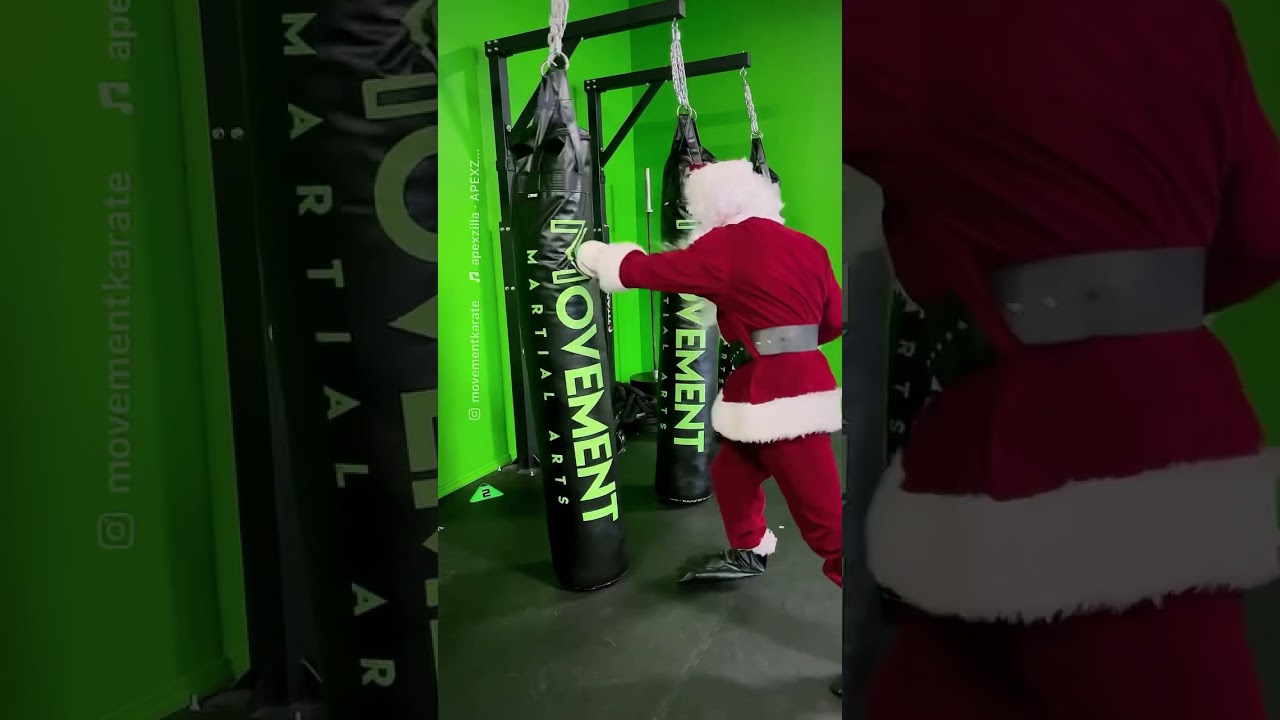Santa 🎅🏼 got some skills 😬 #karate #kicks #martialarts #santa #christmas #cummingga #forsyth