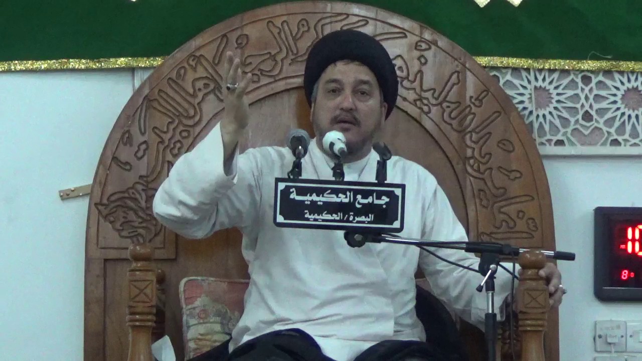 السيد جعفر المروج ــ ليلة 13 شهر رمضان المبارك 1438هـ في جامع الحكيمية ــ البصرة