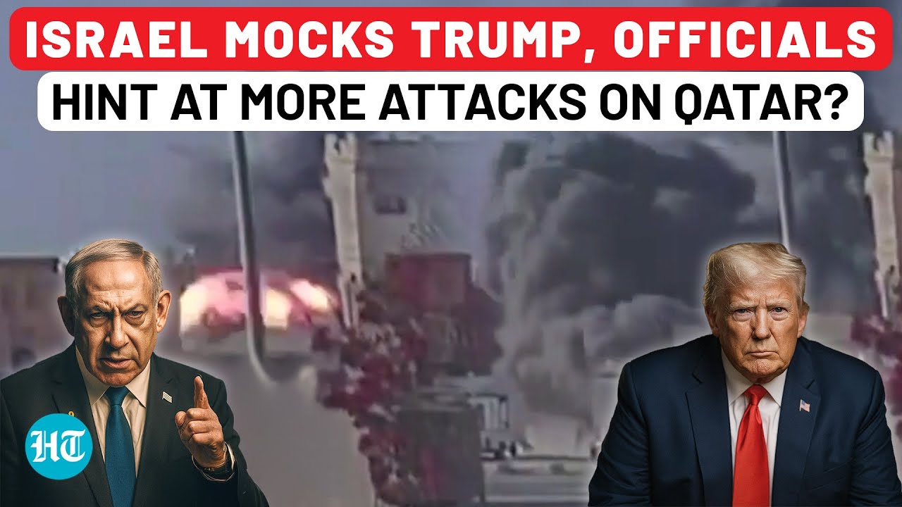 Israel Mocks Angry Trump, Netanyahu's Envoy & IDF Chief Hint At More Attacks On Qatar?| Hamas| Gaza