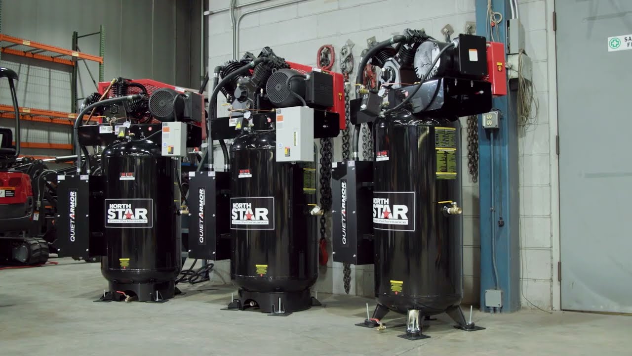 New! NorthStar Commercial-Grade Air Compressors with Quiet Armor™ Technology | Only at Northern Tool