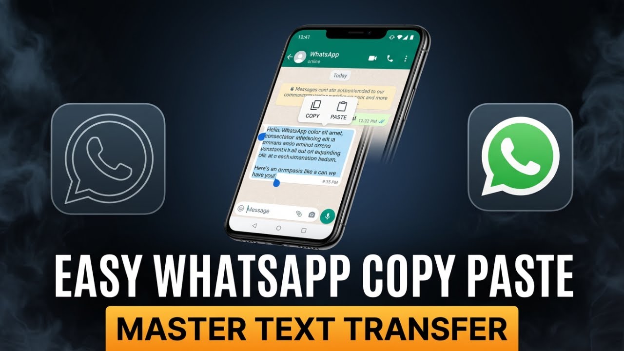 Как скопировать и вставить сообщения WhatsApp на телефон или планшет Android [2026]