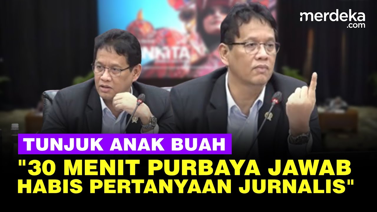 [FULL] Gaya Purbaya Tunjuk Anak Buah, Jawab Habis Ditanya Jurnalis dari Pajak - Bea Cukai