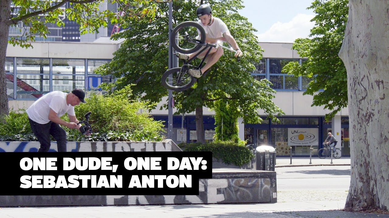 BMX Street &ndash;&nbsp;One Dude, One Day: Sebastian Anton @ Bockenheimer Warte