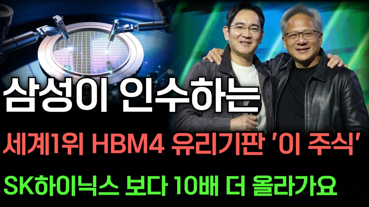 [긴급속보]🚨삼성이 인수하는 유리기판 세계 1위 '이 주식' 대폭발합니다! 엔비디아도 노리고 있어요! #유리기판 #유리기판관련주 #반도체주식추천 #유리기판 관련주 #유리기판 대장주