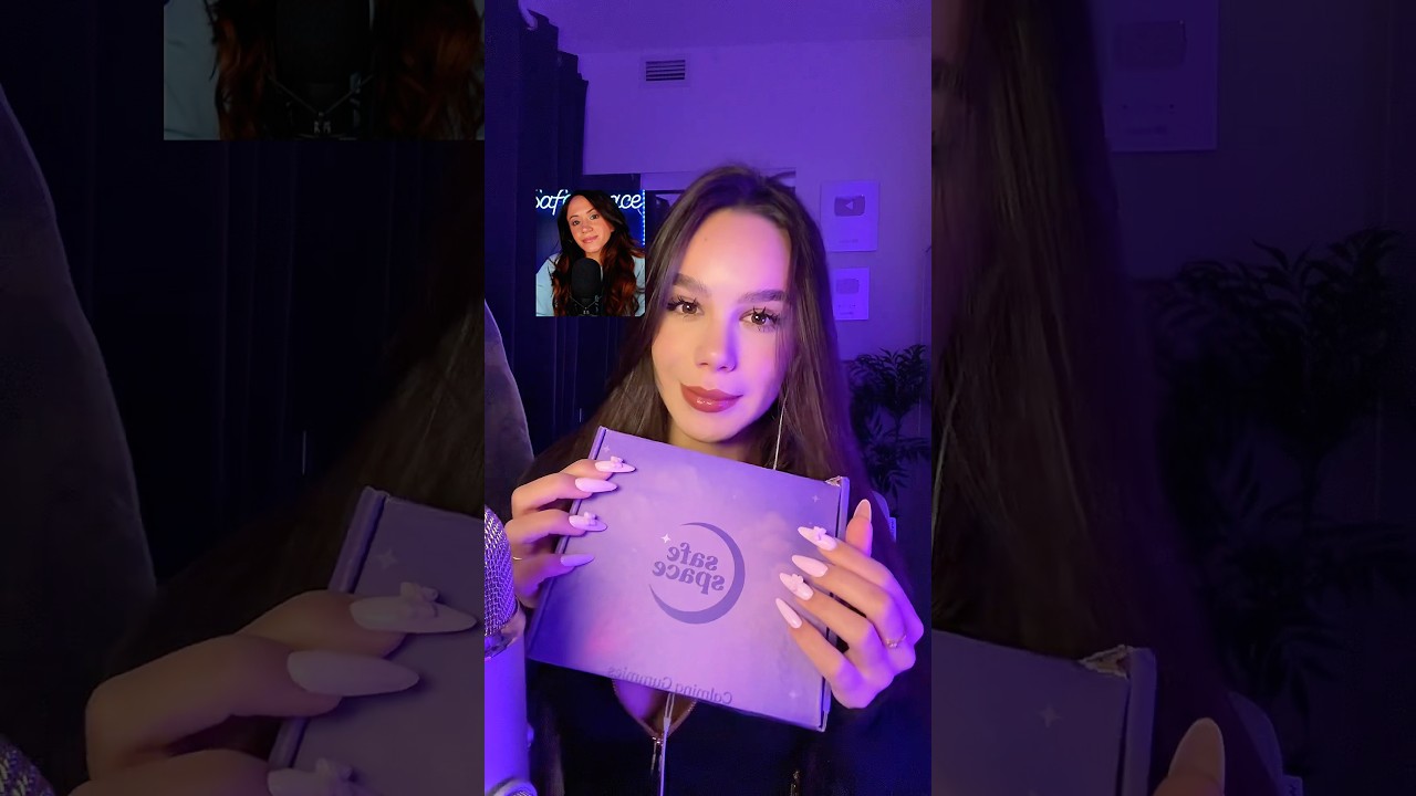 So cute gift with sleepy gummies by @S@SafeSpaceASMR😴💕 Let&rsquo;s try it out! #asmr #asmrsounds