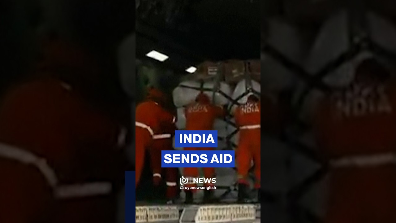 India sends aid plane loaded with relief supplies to Nepal