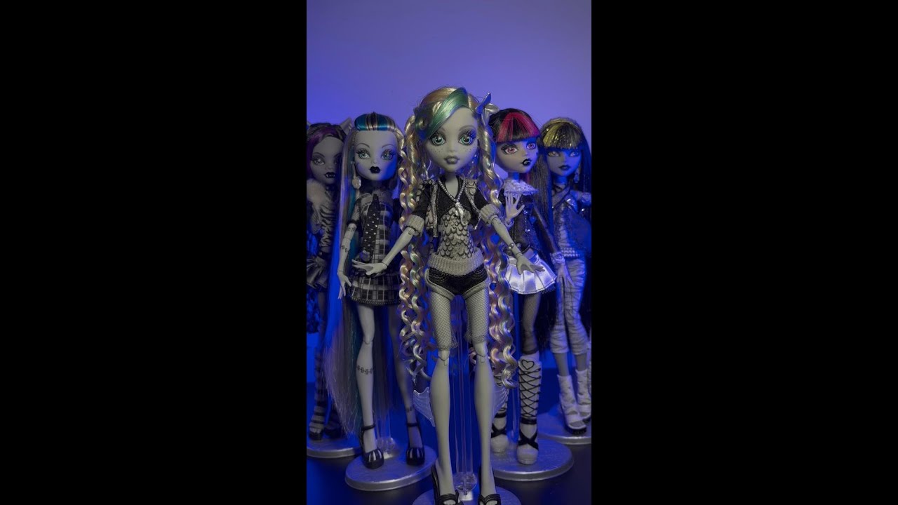 Arrumando Monster high Reel Drama! (Frankie, Draculaura, Clawdeen, Cleo e Lagoona)