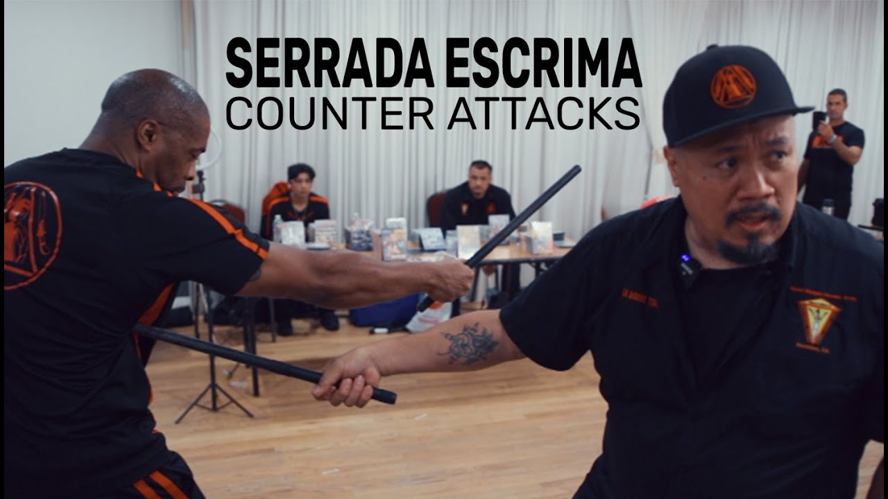 Serrada Escrima Counter Attacks With GM Darren Tibon