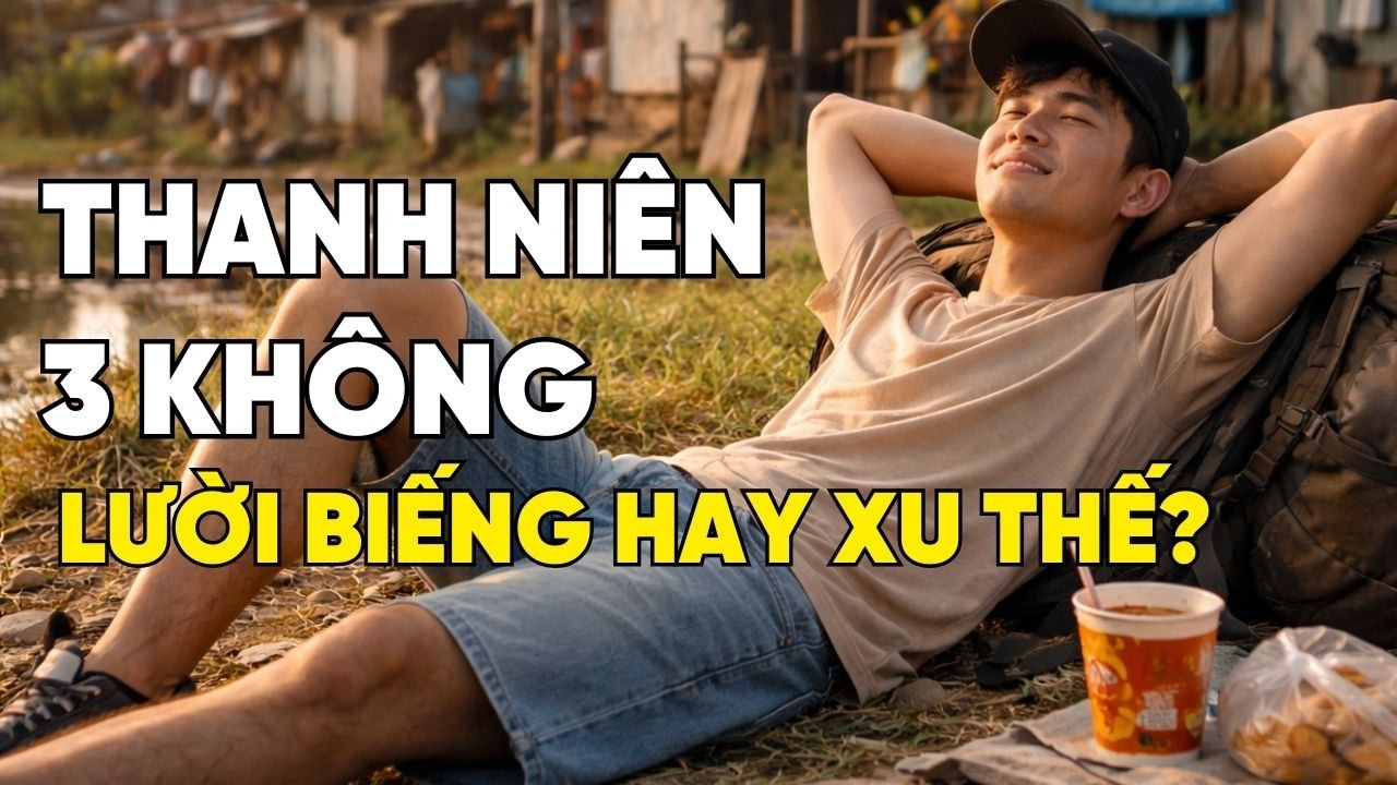 Thanh niên 3 KHÔNG: tự do thời đại mới hay quả bom nổ chậm của xã hội