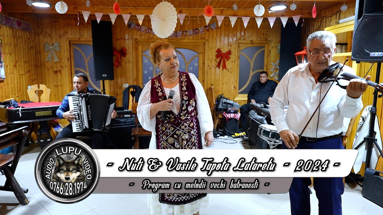 Nuti & Vasile Tapota & Taraful din Bobesti - Melodii vechi batranesti - 2024