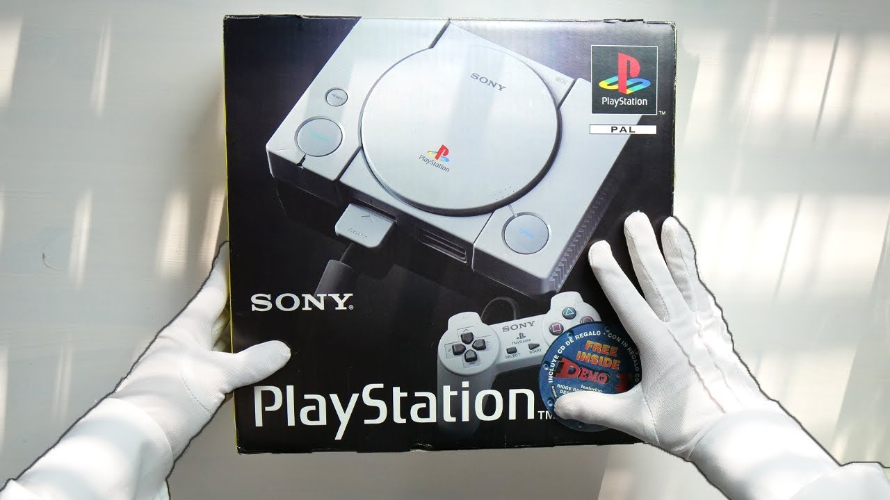 PS1 UNBOXING! Original Sony PlayStation Console (Launch Model) SCPH-1002 