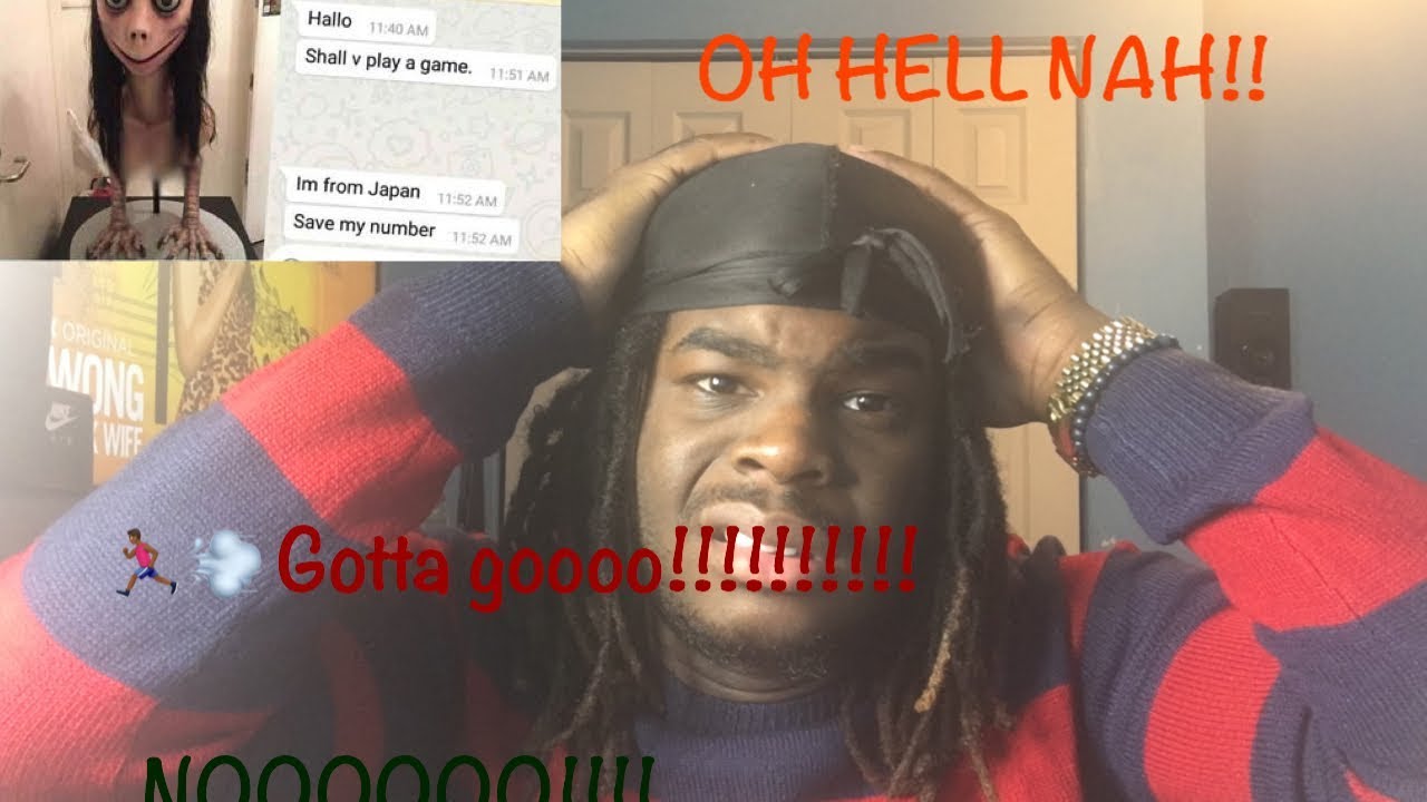 &ldquo;THE MOMO CHALLENGE &ldquo; REACTION!!!!