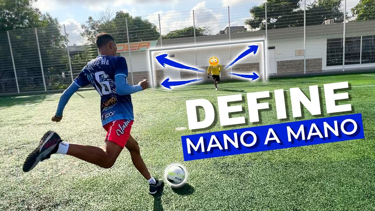 APRENDE a DEFINIR MANO A MANO frente al ARQUERO 💥🎯 | FOOTBALL TUTOR