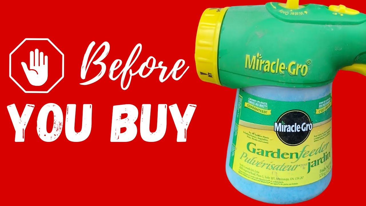 See Why Every Gardener Needs the Miracle-Gro Garden Feeder