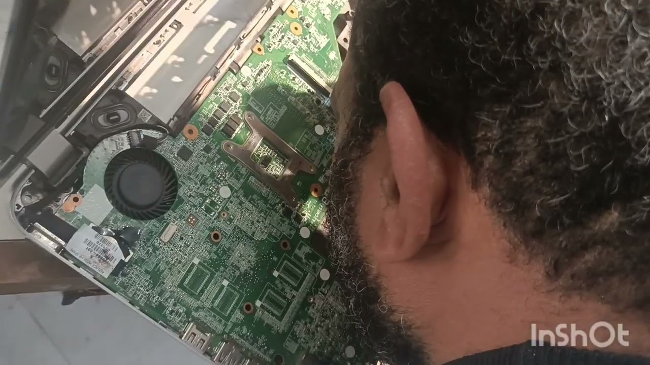عطل باور في اتش بي HP power failure 15