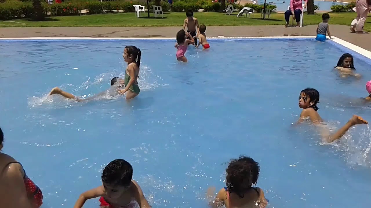 VLOG AU MAROC #2 piscine  شاوية برشيد رفقة اختي  والاولاد#