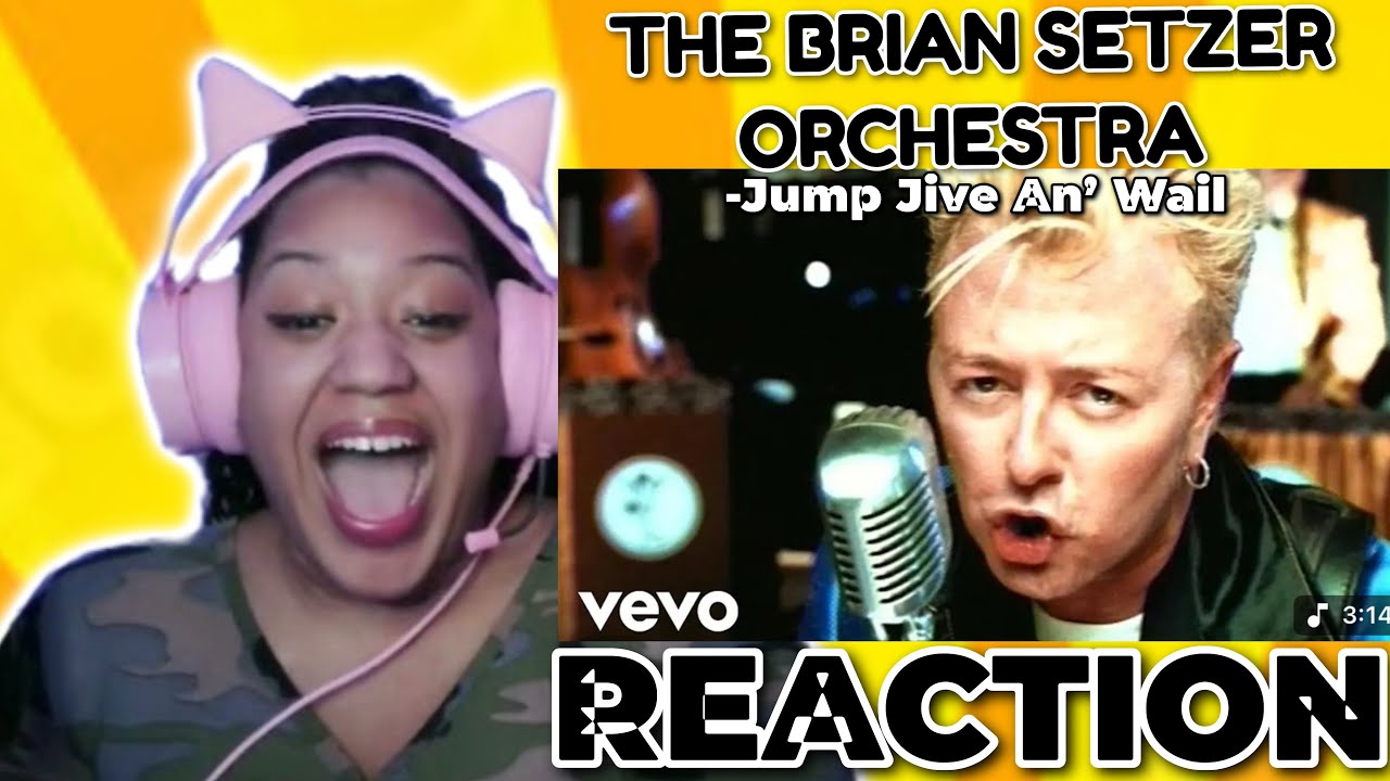 The Brian Setzer Orchestra - Jump Jive An' Wail REACTION