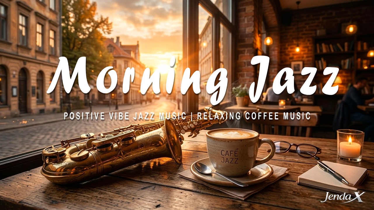 Morning Jazz Coffee Music☕Relaxing Morning Music ☀️ Chill Pop & R&B Playlist for Study, Work, Coffee