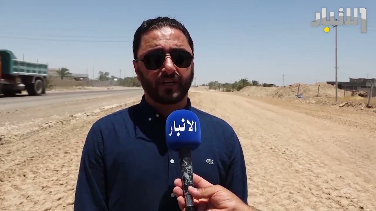 عضو مجلس محافظة الانبار أيوب الحلبوسي يتابع ميدانيا عددا من المشاريع المهمة