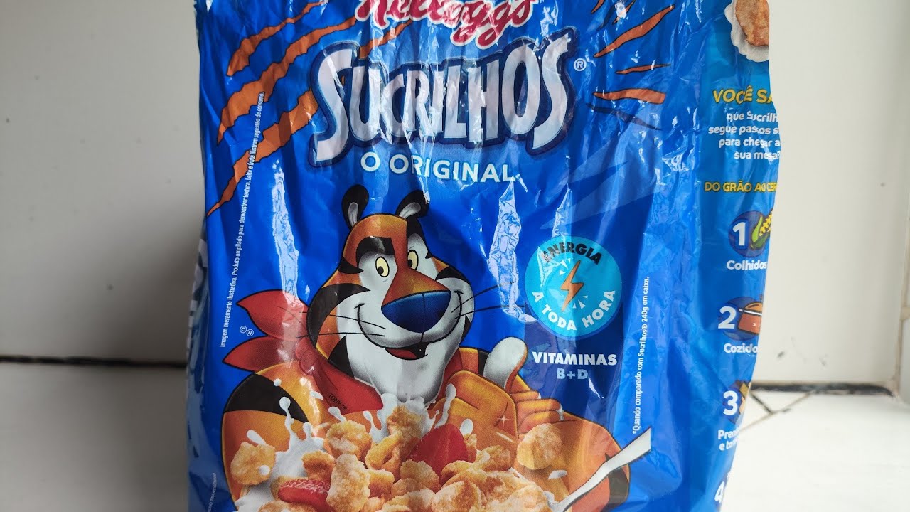 ASMR COMIDA - SUCRILHOS COM LEITE 