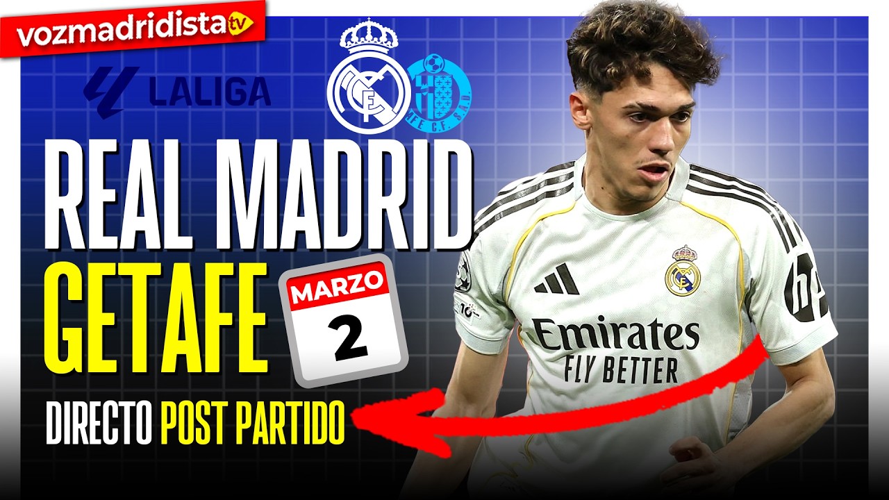 INACEPTABLE🔥🔥🔥 REAL MADRID vs GETAFE - DIRECTAZO Post Partido