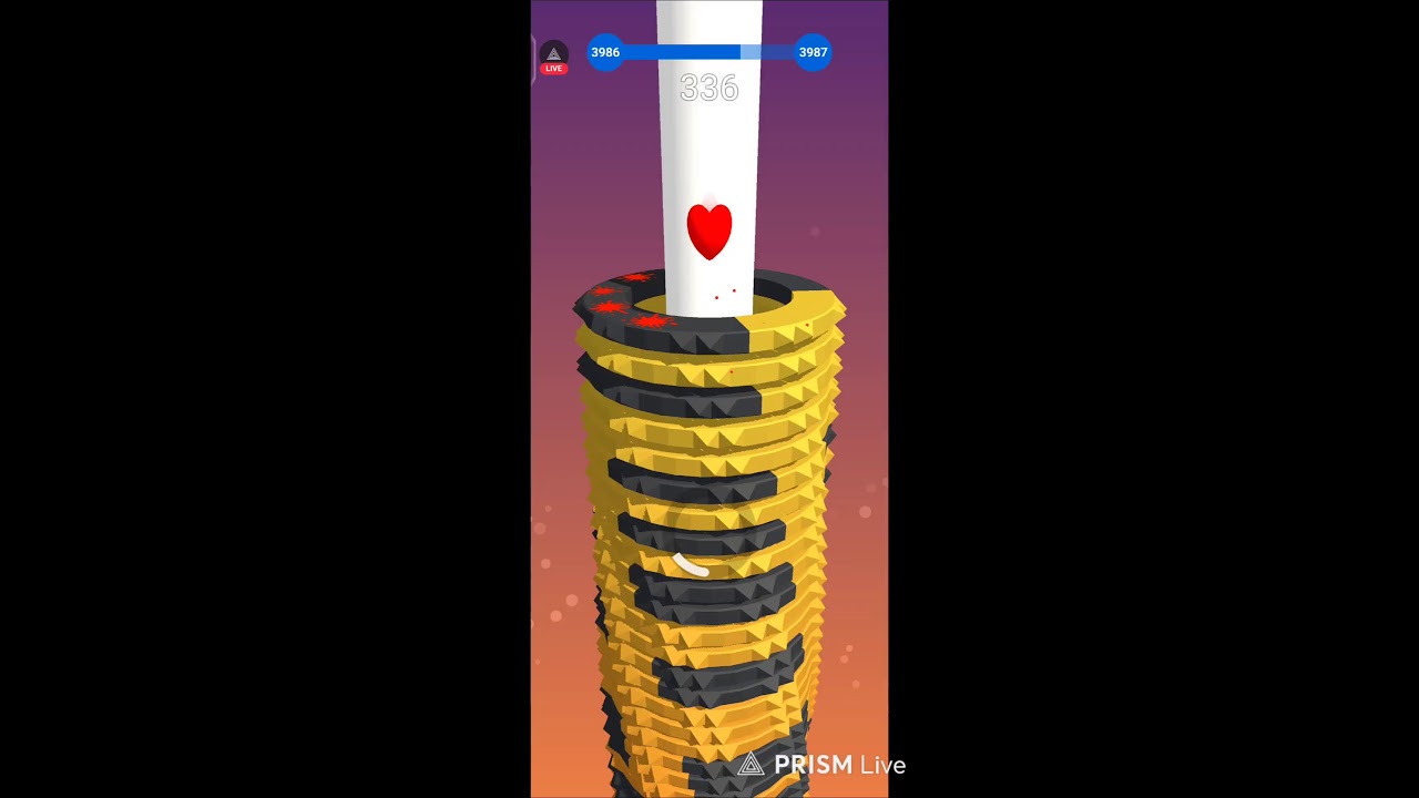 Stack Ball Live Part 90!#live #stackballlive #shortslive