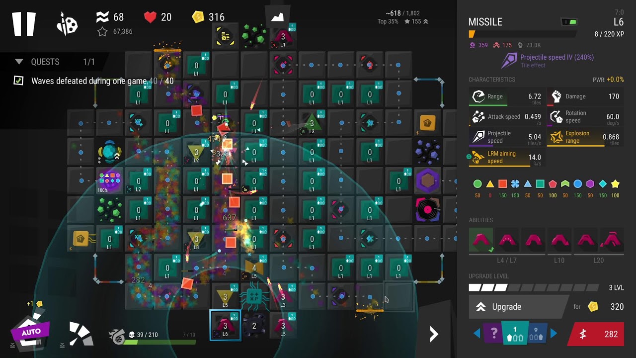 Infinitode 2 - Infinite Tower Defense