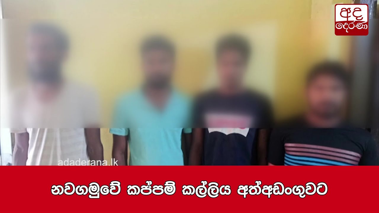නවගමුවේ කප්පම් කල්ලිය අත්අඩංගුවට