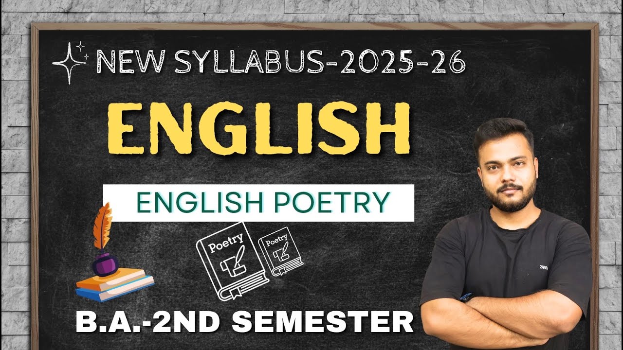 BA 2nd semester English new syllabus 2025-26 #newsyllabus #ba2ndsemester