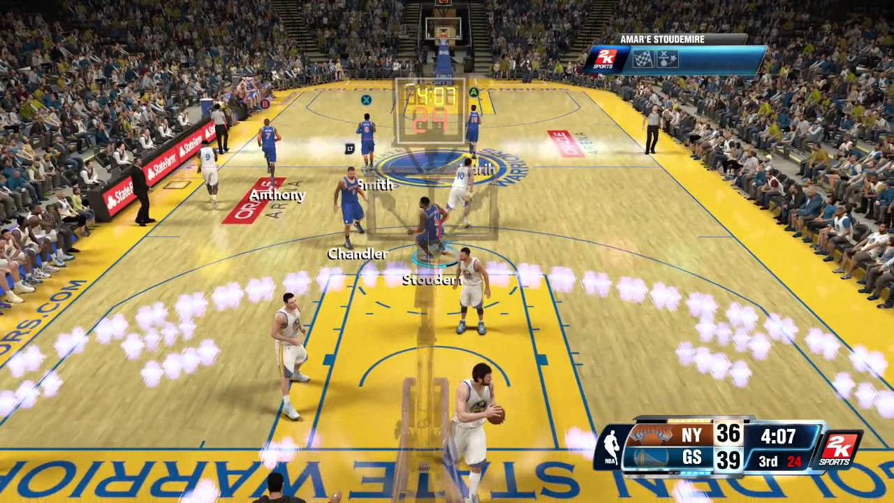 NBA 2k14  :: NBA 2k14 XBOX ONE Gameplay  :: ASS+ASS= :: Knicks Vs. Warriors Online Ranked