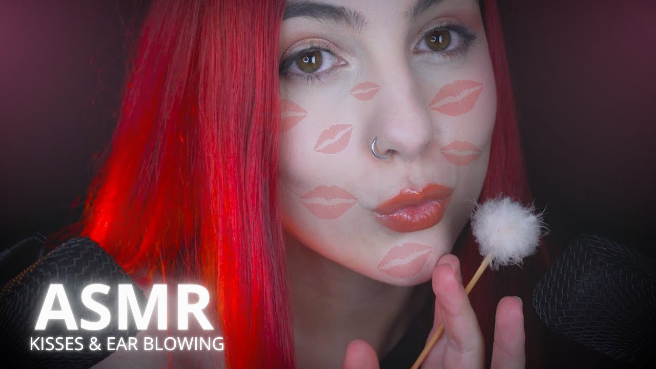 ASMR ✨ Cozy Ear Blowing and Kisses for you to sleep ✨
