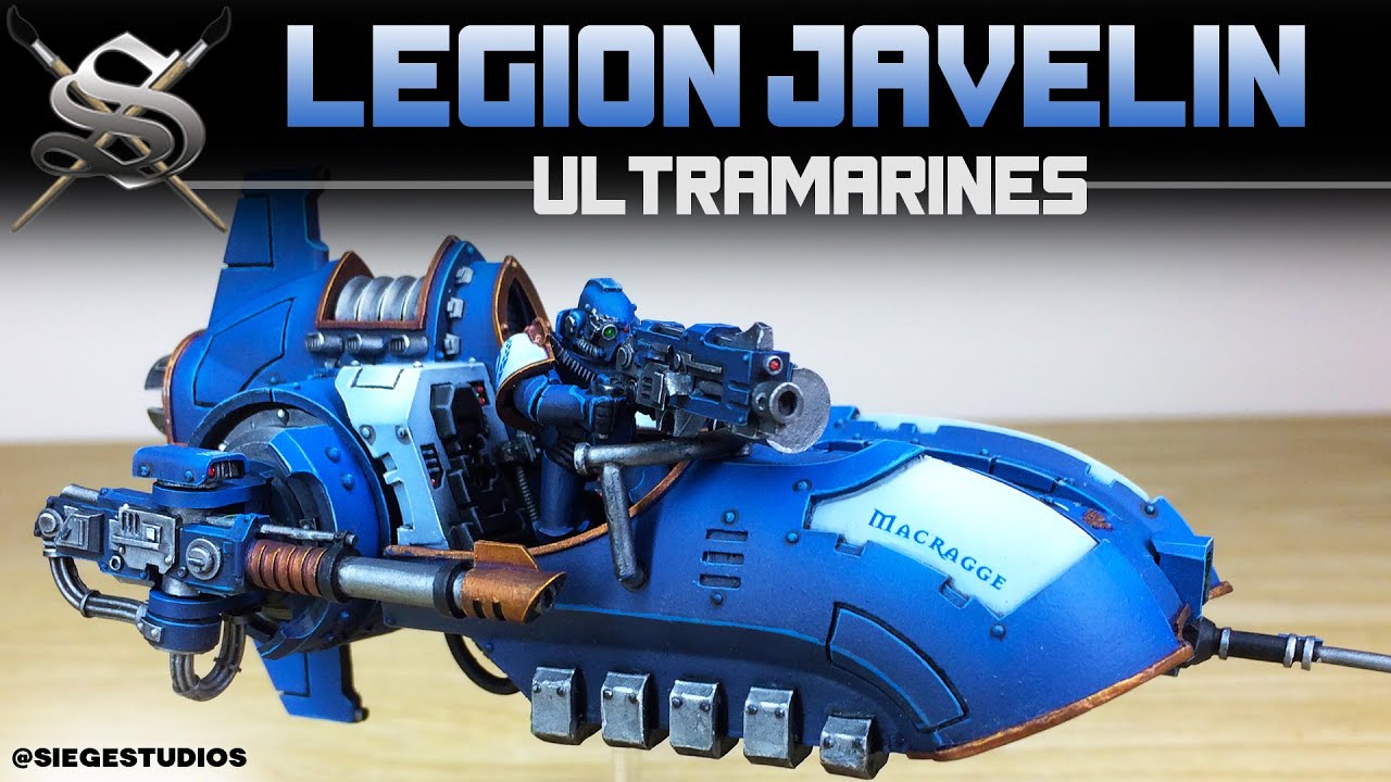 ULTRAMARINES Forge World Legion Javelin 30k Space Marines | Siege Studios