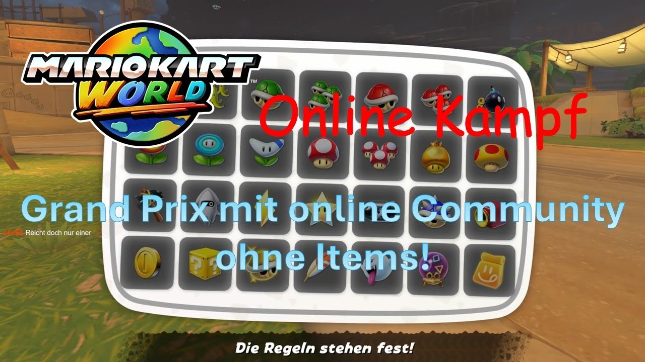 Mario Kart World – Grand Prix mit Online Community ohne Items! – Video 293