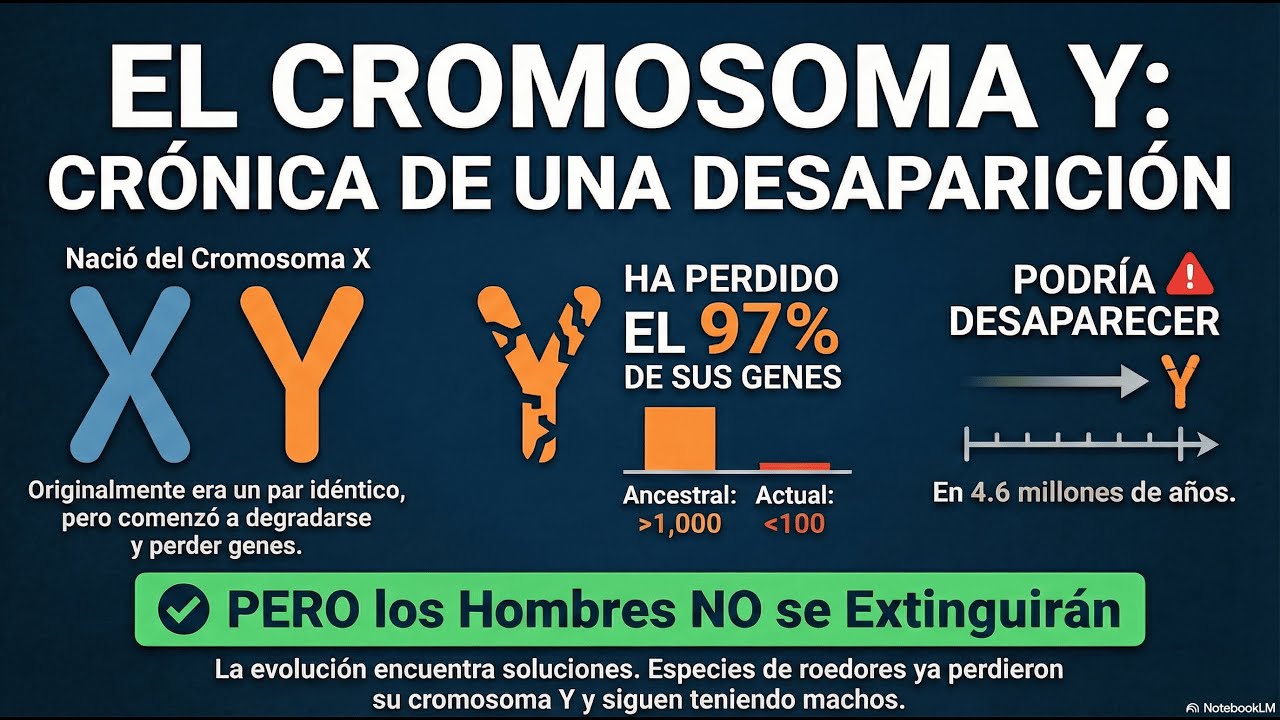 ¿El FIN de los hombres? El misterio del cromosoma Y revelado