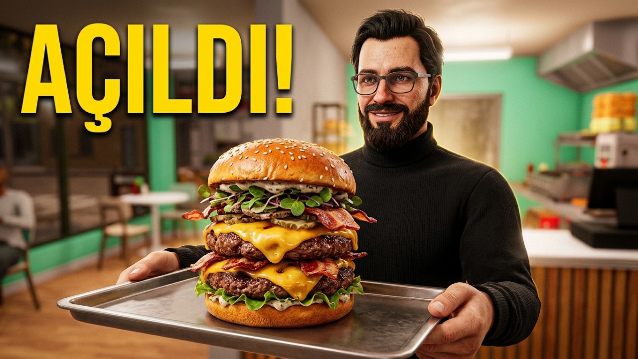 NECO BURGER ALT KATIN İKİNCİ ALANINI AÇTI! | Corner Kitchen Fast Food Simulator