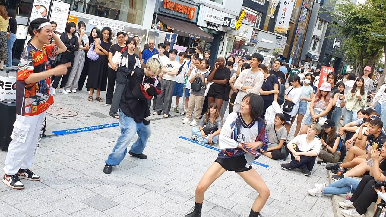 [STREET ARTIST] RECO. INTERACTIVE HONGDAE BUSKING. 230910.